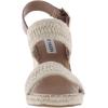 imageSteve Madden Womens Uri Wedge SandalNatural Raffia
