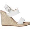 imageSteve Madden Womens Uri Wedge SandalWhite Leather