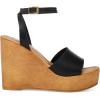 imageSteve Madden Womens Welsh Heeled SandalBlack Leather
