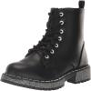 imageSteve Madden Girls Wordle Combat BootBlack