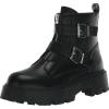 imageSteve Madden Girls Wrenn Motorcycle BootBlack