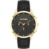 imageSteve Madden Mens Strap WatchBlackGold