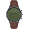 imageSteve Madden Mens Strap WatchDark GrayGreen