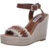 imageSteve Madden Womens Undone Wedge SandalCognac Multi