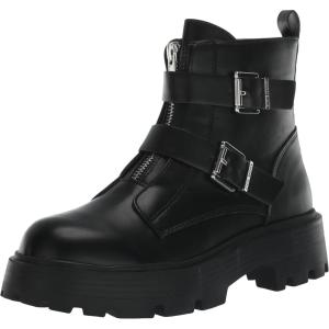imageSteve Madden Girls Wrenn Motorcycle BootBlack