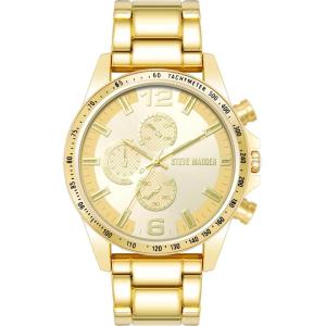 imageSteve Madden Mens Bracelet WatchChampagneGold