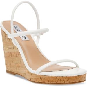 imageSteve Madden Womens Udell Heeled SandalWhite Cork