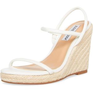 imageSteve Madden Womens Udell Heeled SandalWhite Leather
