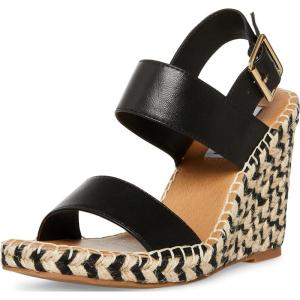 imageSteve Madden Womens Uri Wedge SandalBlackMulti