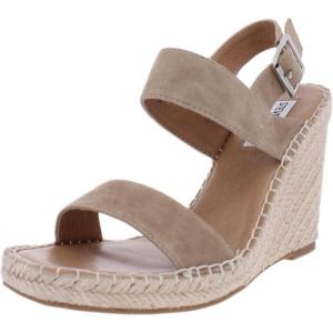 imageSteve Madden Womens Uri Wedge SandalTan Suede