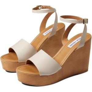 imageSteve Madden Womens Welsh Heeled SandalBone Leather