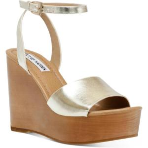 imageSteve Madden Womens Welsh Heeled SandalGold Leather