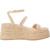 imageSteve Madden Womens Abundant Espadrille Wedge SandalNatural Raffia