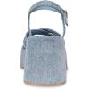 imageSteve Madden Womens Crazy Heeled SandalDenim