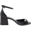 imageSteve Madden Womens Ella Heeled SandalBlack Leather