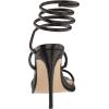 imageSteve Madden Womens Exotica Ankle Wrap Stiletto Dress SandalBlack Snake