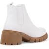 imageSteve Madden Womens Howler Chelsea BootWhite Tan