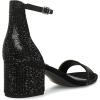imageSteve Madden Womens Irenee Heeled SandalBlack Rhinestone