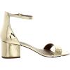imageSteve Madden Womens Irenee Heeled SandalGold Foil