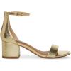 imageSteve Madden Womens Irenee Heeled SandalGold Lizard