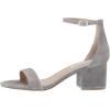 imageSteve Madden Womens Irenee Heeled SandalLight Grey Suede
