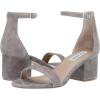 imageSteve Madden Womens Irenee Heeled SandalLight Grey Suede