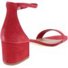 imageSteve Madden Womens Irenee Heeled SandalRed Suede
