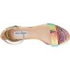 imageSteve Madden Womens Irenee Heeled SandalTurquoise Snake