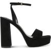 imageSteve Madden Womens Lessa Platform SandalBlack Satin
