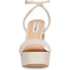 imageSteve Madden Womens Lessa Platform SandalBone Leather