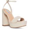 imageSteve Madden Womens Lessa Platform SandalBone Leather