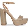 imageSteve Madden Womens Lessa Platform SandalGold Glitter