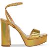imageSteve Madden Womens Lessa Platform SandalMetallic