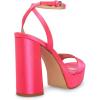 imageSteve Madden Womens Lessa Platform SandalPink Satin