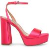 imageSteve Madden Womens Lessa Platform SandalPink Satin