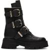 imageSteve Madden Womens Roland Motorcycle BootBlack Leather