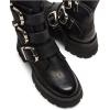 imageSteve Madden Womens Roland Motorcycle BootBlack Leather