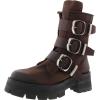 imageSteve Madden Womens Roland Motorcycle BootBrown Leather