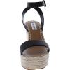 imageSteve Madden Womens Upstage Wedge SandalBlack Leather