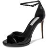 imageSteve Madden Womens Wiley Heeled SandalBlack Patent
