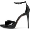 imageSteve Madden Womens Wiley Heeled SandalBlack Patent