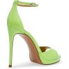 imageSteve Madden Womens Wiley Heeled SandalLime Patent