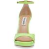 imageSteve Madden Womens Wiley Heeled SandalLime Patent