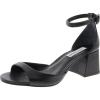 imageSteve Madden Womens Ella Heeled SandalBlack Leather