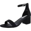 imageSteve Madden Womens Irenee Heeled SandalBlack Suede New