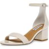 imageSteve Madden Womens Irenee Heeled SandalBone Patent