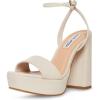 imageSteve Madden Womens Lessa Platform SandalBone Leather