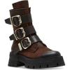 imageSteve Madden Womens Roland Motorcycle BootBrown Leather