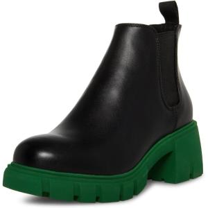 imageSteve Madden Womens Howler Chelsea BootBlackGreen