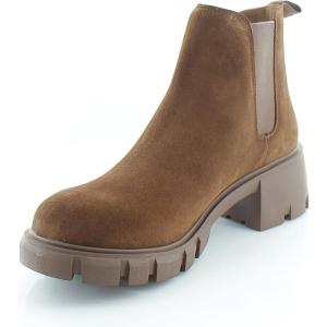 imageSteve Madden Womens Howler Chelsea BootCognac Suede